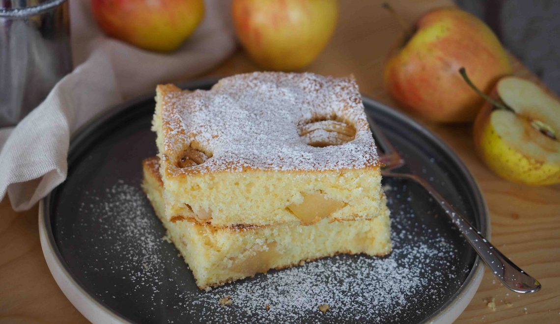 Rezept I Apfelkuchen vom Blech | Zweischwestern