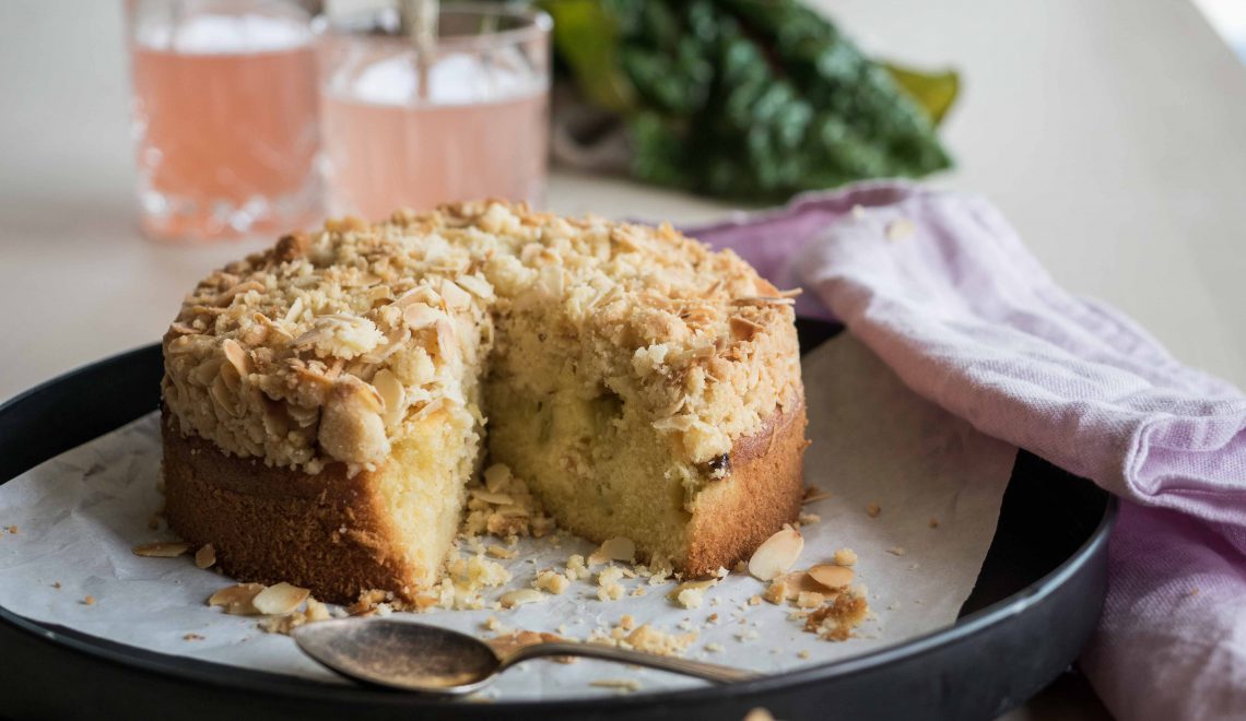 Rezept I Rhabarberkuchen mit Streusel