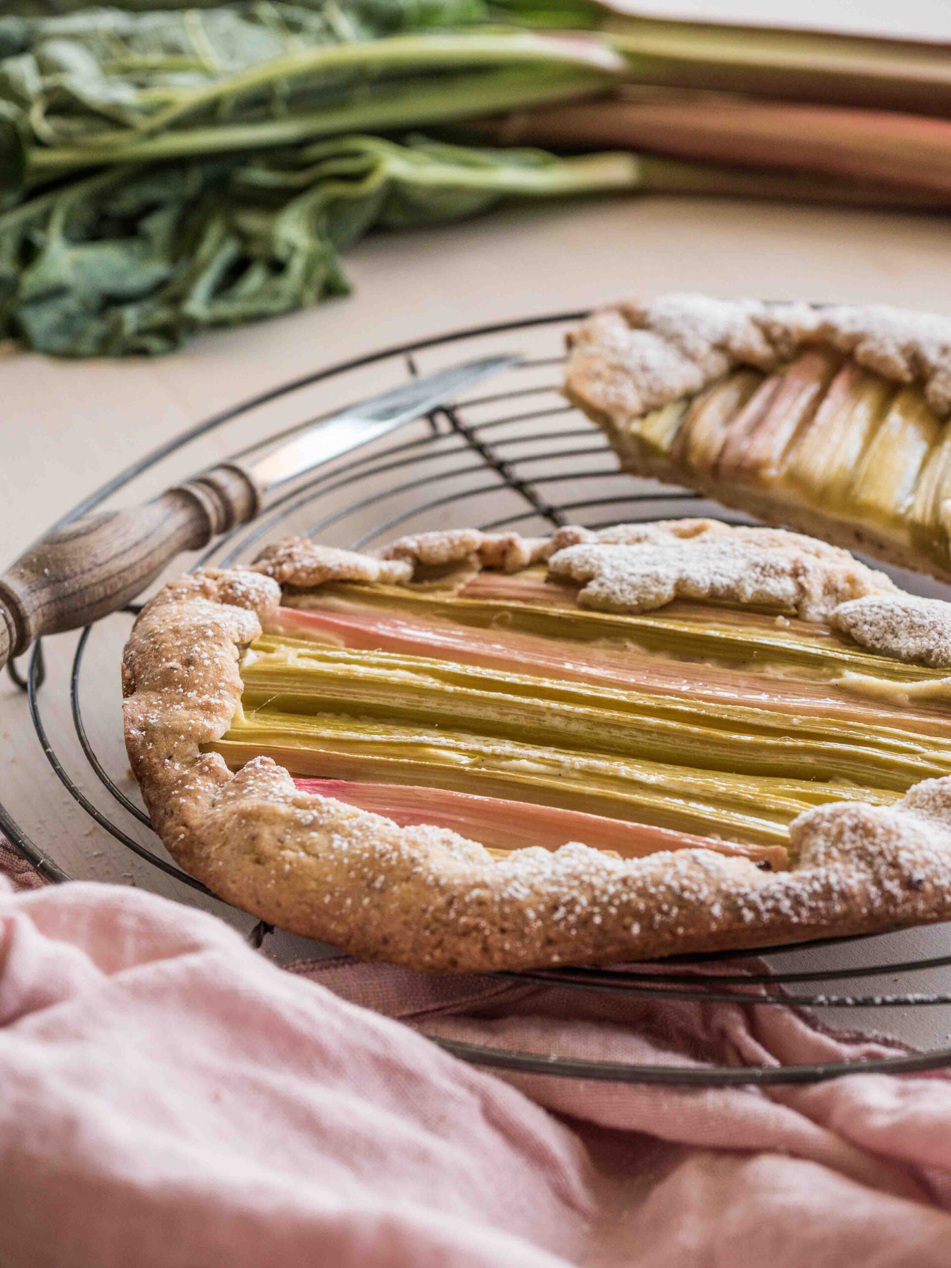 Rezept I Rhabarber-Galettes