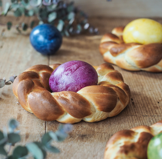 Rezept I Osterkränzchen aus Hefe