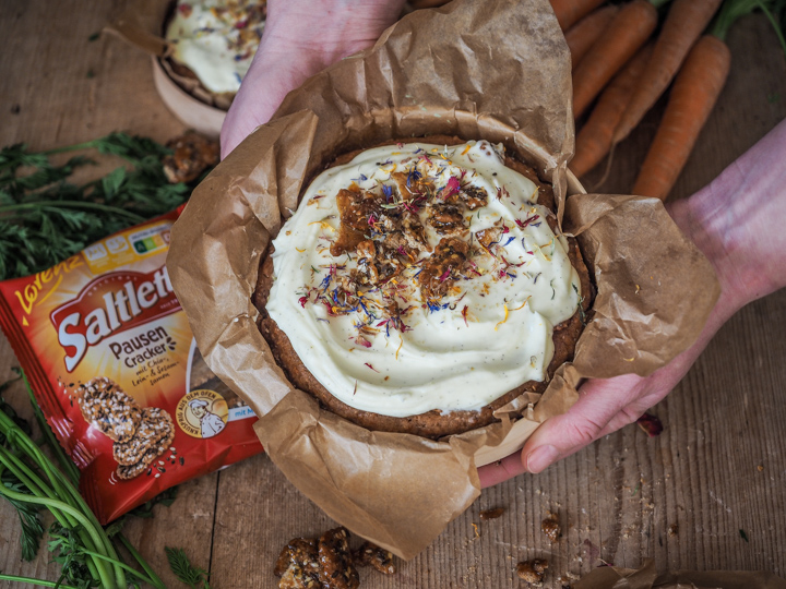 Rezept I Carrot Cake mit Pausencracker